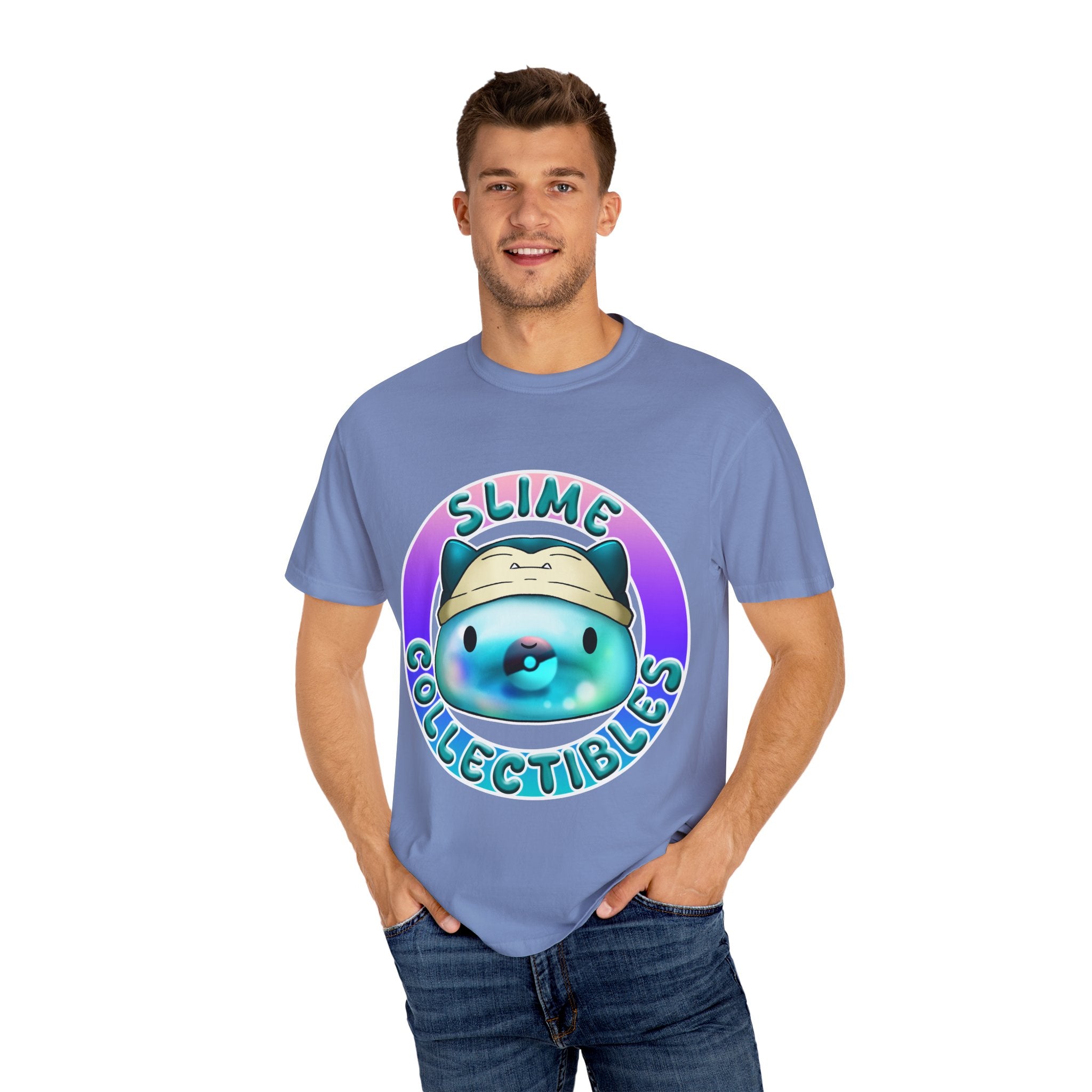 Cute Slime Collectibles T-Shirt, Unisex Fashion Tee, Gift for Kids and Teens, Fun Streetwear, Perfect for Birthdays and Collectors