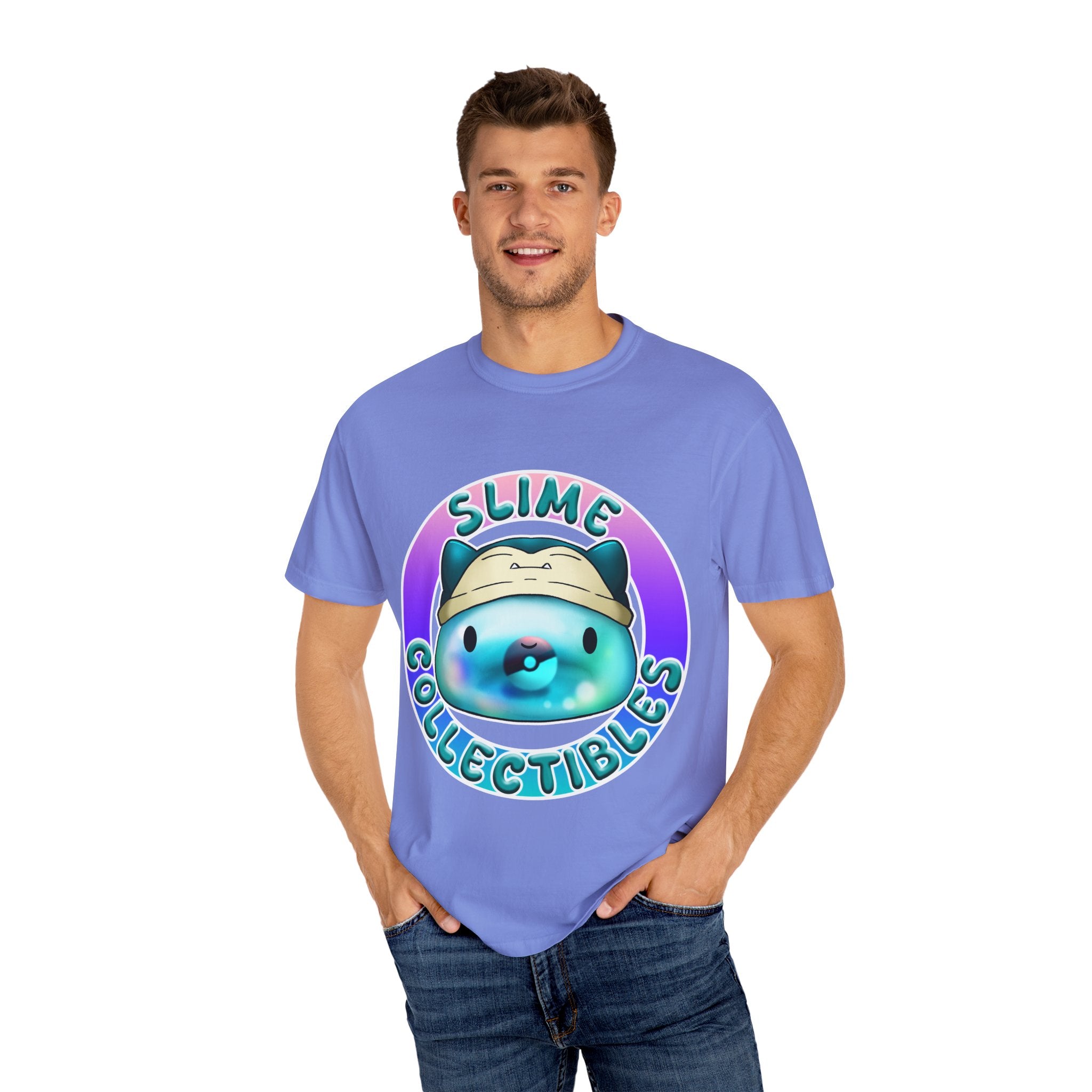 Cute Slime Collectibles T-Shirt, Unisex Fashion Tee, Gift for Kids and Teens, Fun Streetwear, Perfect for Birthdays and Collectors