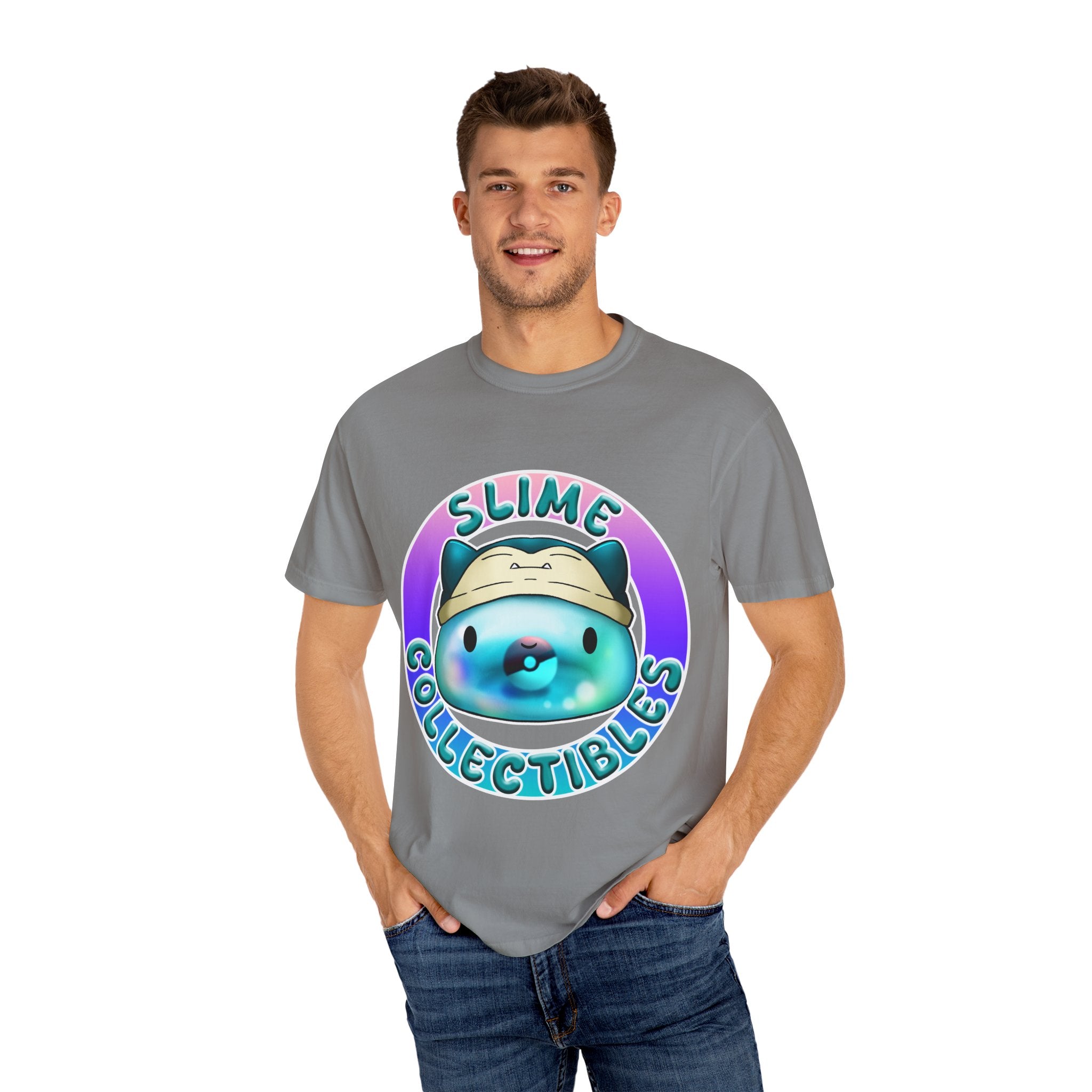 Cute Slime Collectibles T-Shirt, Unisex Fashion Tee, Gift for Kids and Teens, Fun Streetwear, Perfect for Birthdays and Collectors