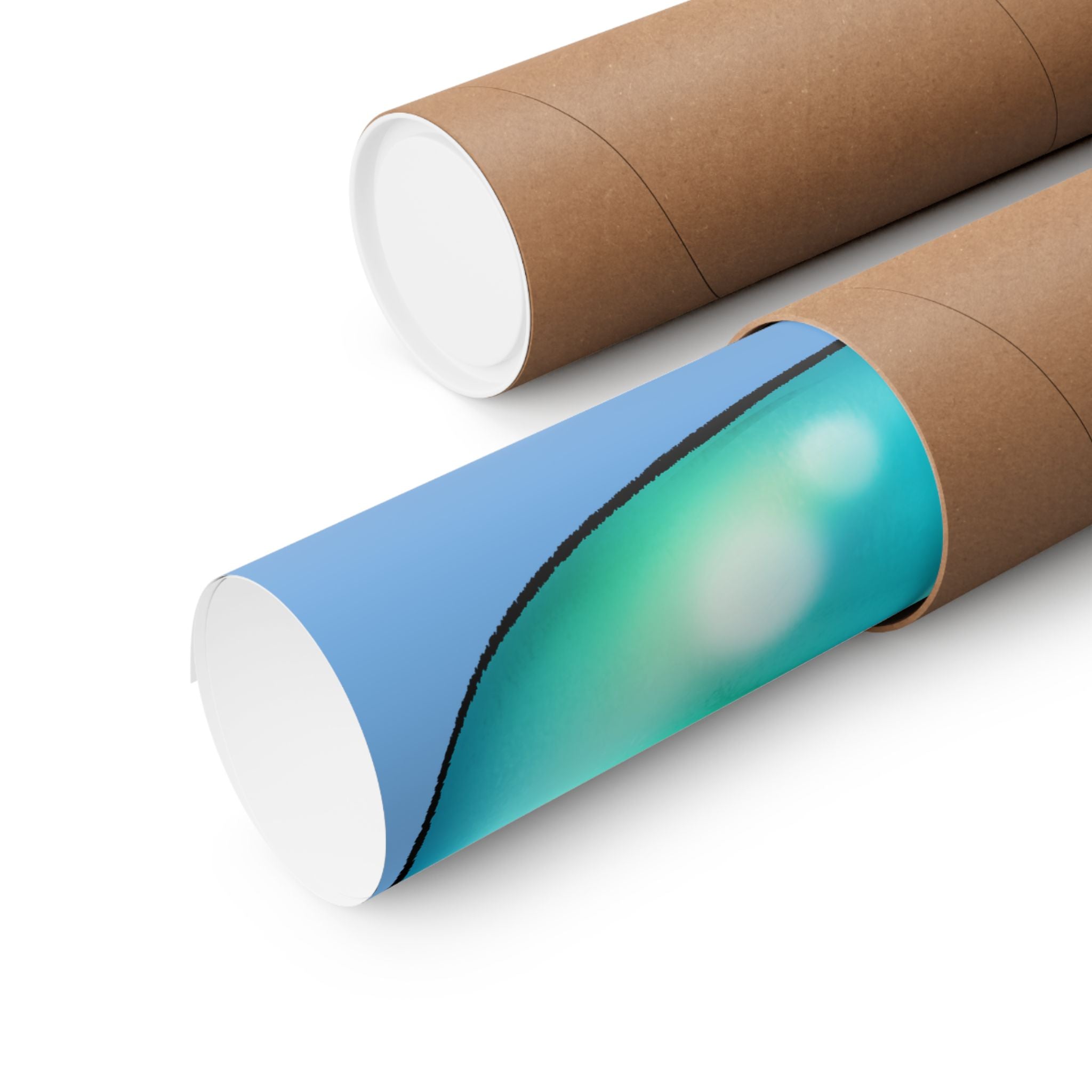 Playful Matte Vertical Poster - Snuggly Character Design