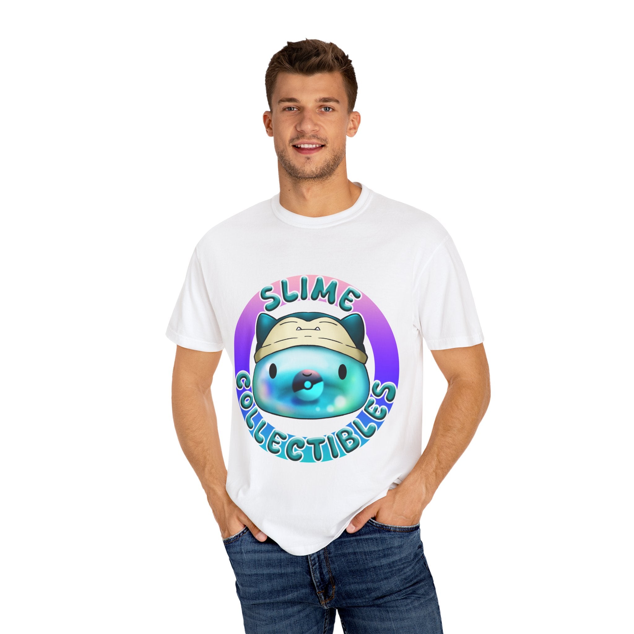 Cute Slime Collectibles T-Shirt, Unisex Fashion Tee, Gift for Kids and Teens, Fun Streetwear, Perfect for Birthdays and Collectors