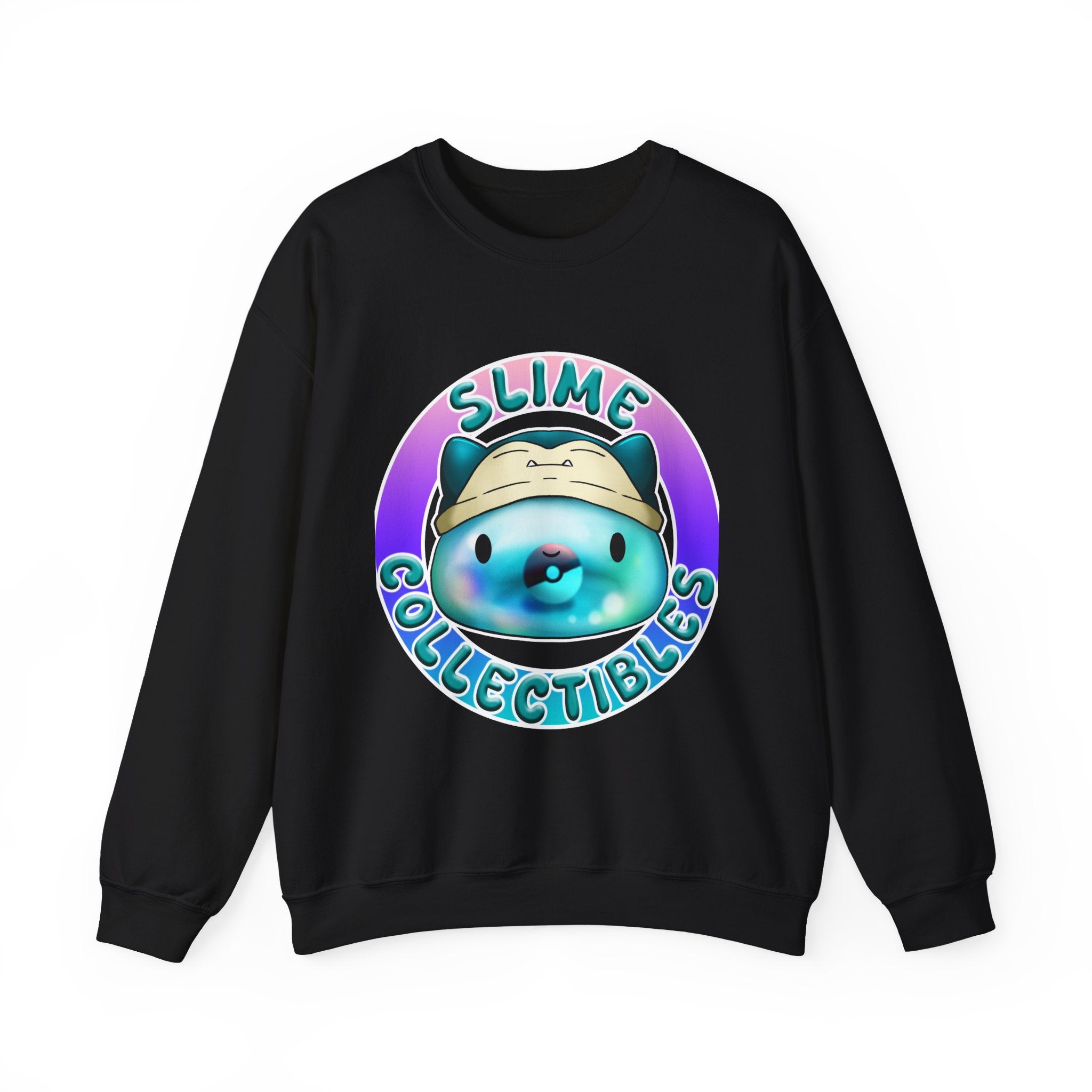 Cute Kawaii Slime Crewneck Sweatshirt, Unisex Casual Wear, Gift for Collectors, Cozy Apparel, Trendy Sweatshirt